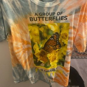 National Geographic Tie-dye shirt